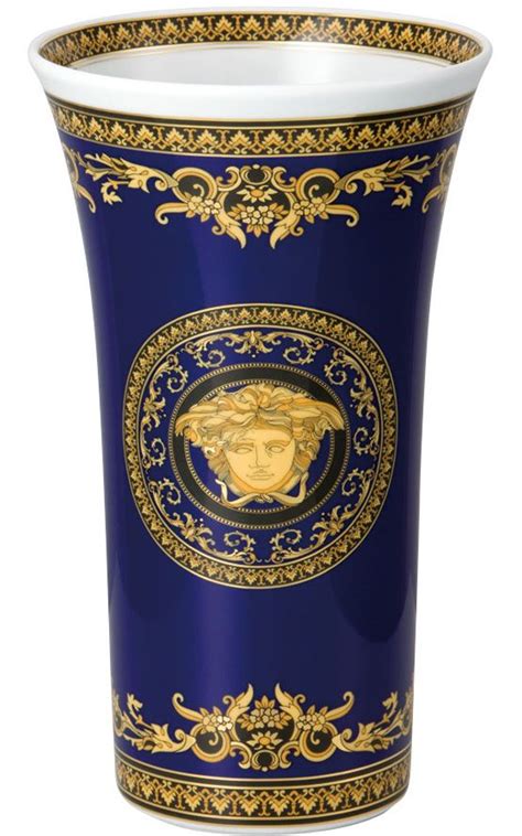 prezzo vaso versace medusa blu|Versace Vases for Women .